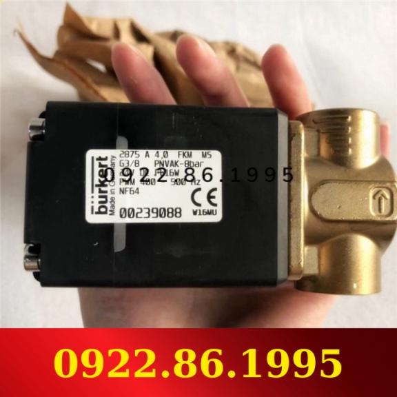 Giá Tốt + Van Tỷ Lệ Burkert2875 A Loại Thường Đóng 4.0 FKM MS G3/8 24V DC PWM400-500Hz hàng mới