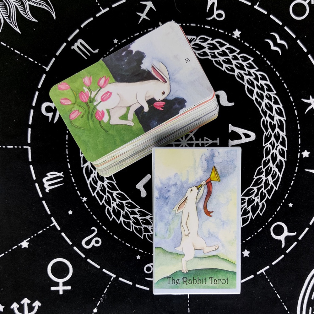 Bài The Rabbit Tarot 78 Lá Tặng Đá Thanh Tẩy