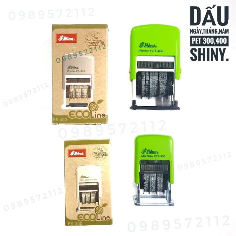 Dấu ngày,tháng năm PET 300,400,mực dấu ,in ni lông shiny