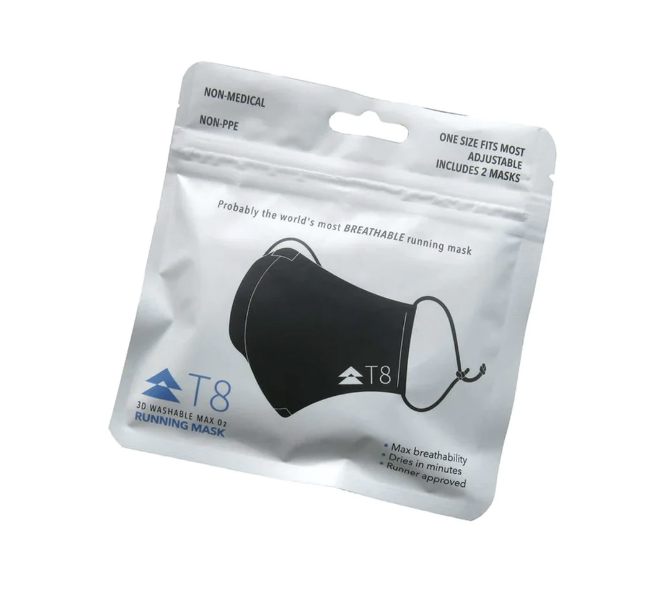 Khẩu Trang Chạy Bộ T8 Running Mask Max O2 -