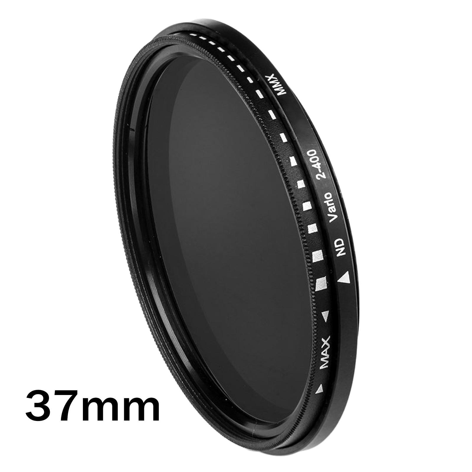 To ND400 Slim Fader Variable Adjustable  Filter Optical Glass - 37mm