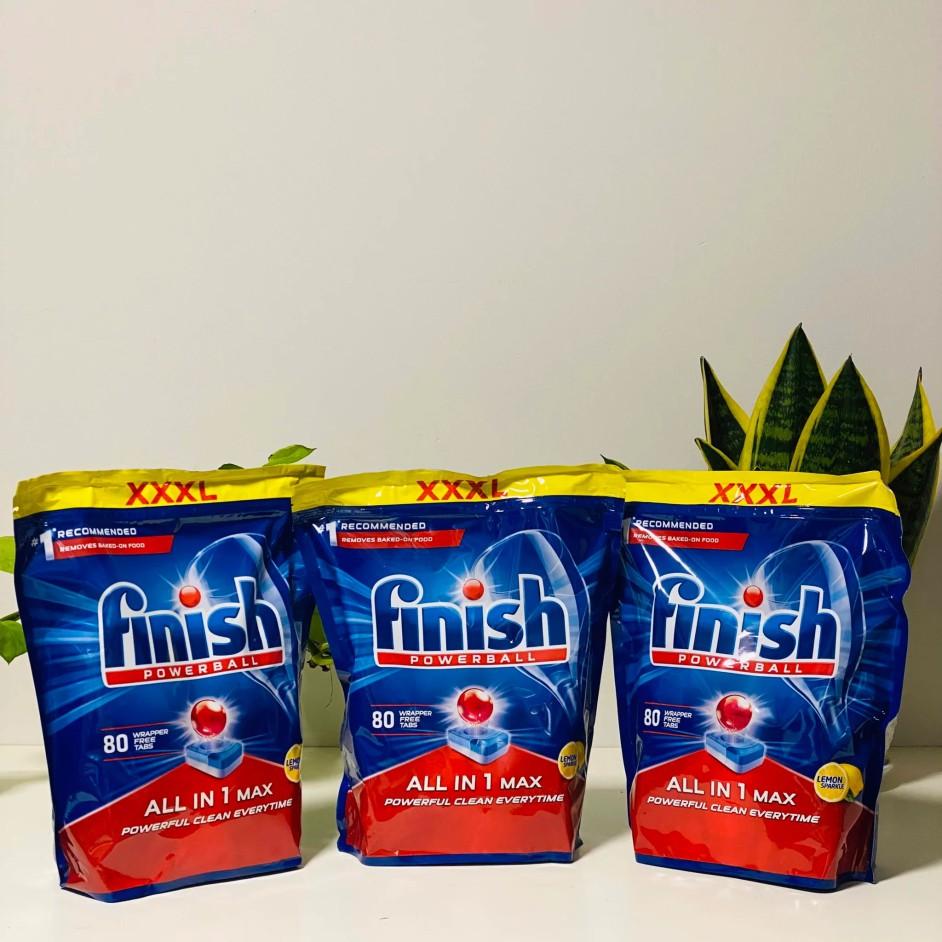 Viên rửa bát Finish All in 1 Max Túi 80 viên