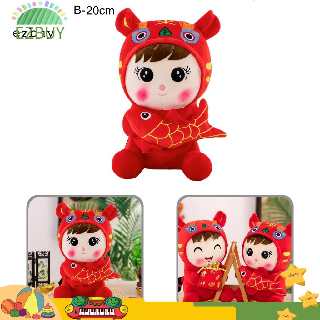 Mô hình búp bê trang trí năm mới phong cách Trung Hoa