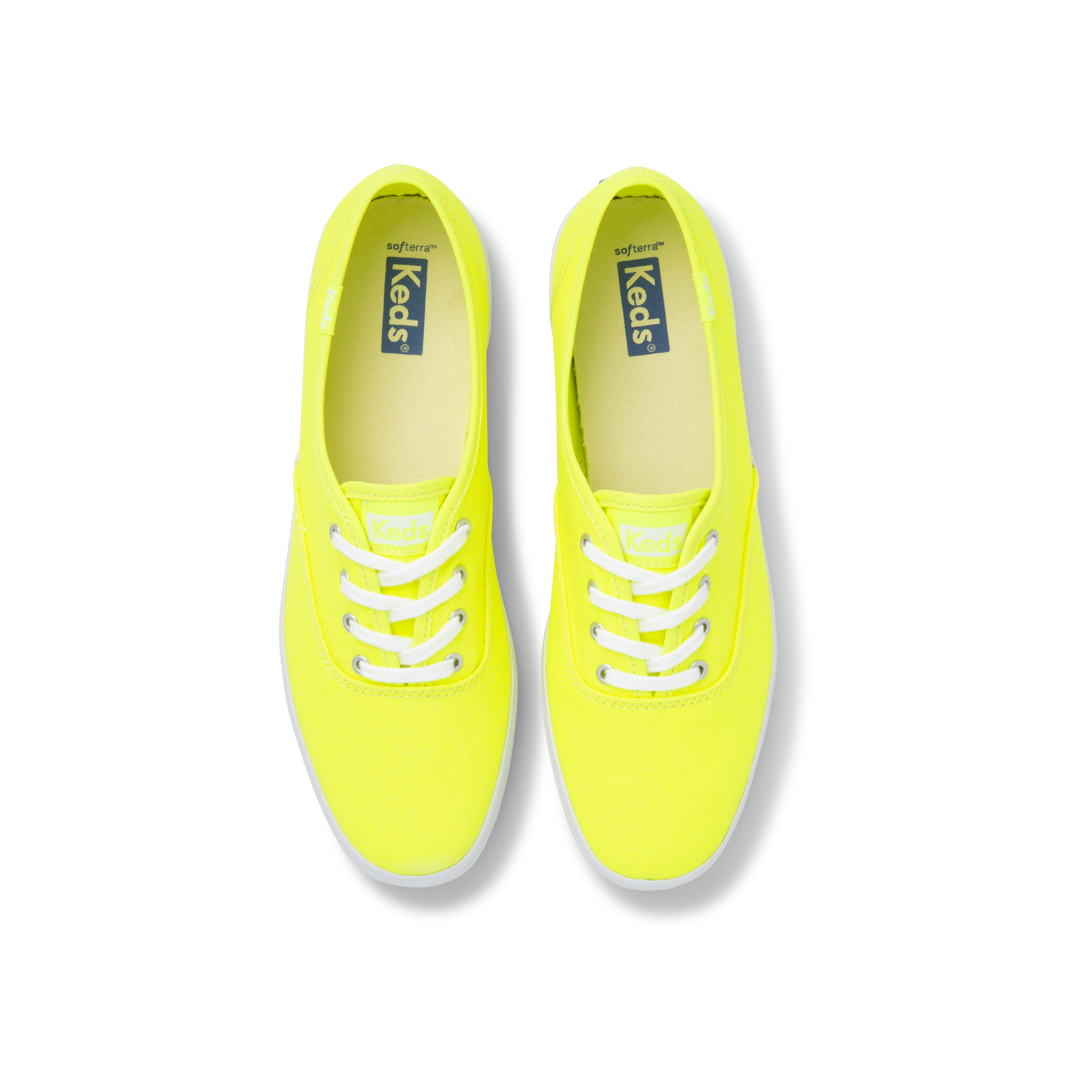 [NEW] Giày Keds Nữ- Champion Seasonal Canvas Neon Yellow- KD066460