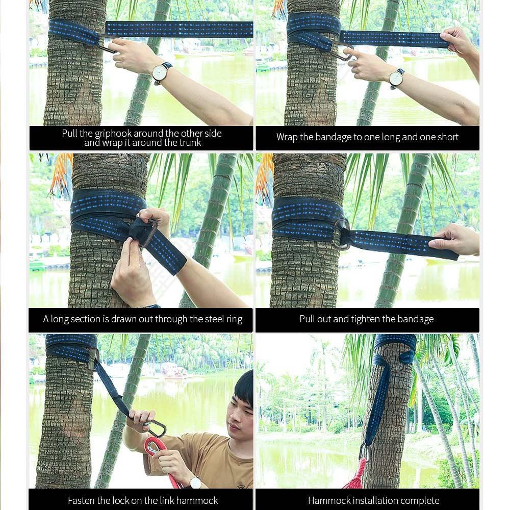 Treo Lều Nylon Dây Dây Đồ Thủ Công Mỹ Nghệ Cắm Trại Mạnh Polyester Dây Nước Chống Trầy Khám Phá Võng Dây Băng