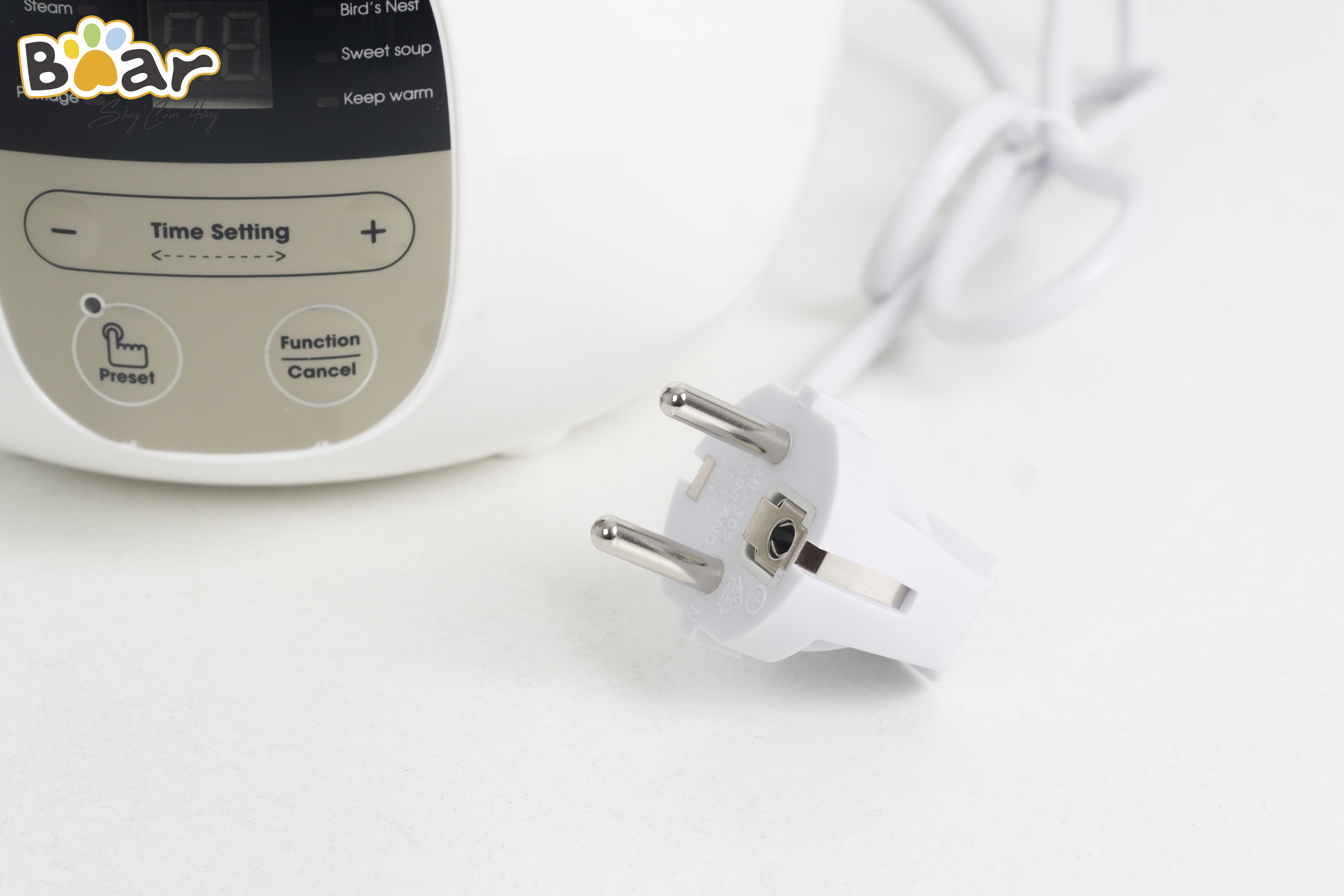 Nồi nấu chậm 0,8L Bear SUBE001- PHIÊN BẢN QUỐC TẾ - HÀNG CHÍNH HÃNG