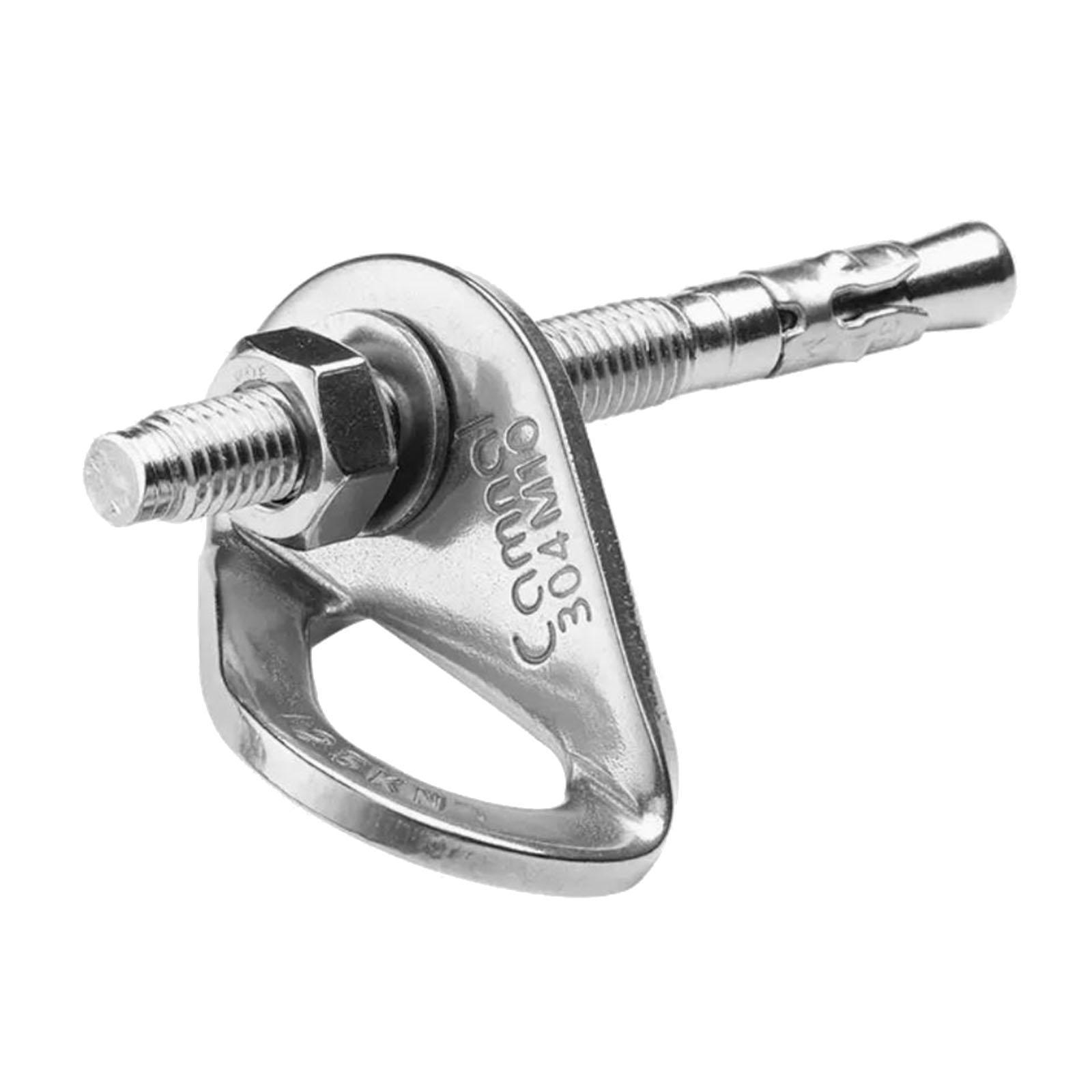 Climbing Anchor Point Nail Hanger Piton Bolt Hanger Heavy Duty 30kN Expansion Nail Bolt Hanger for Engineering Travel Outdoor Belay Camping