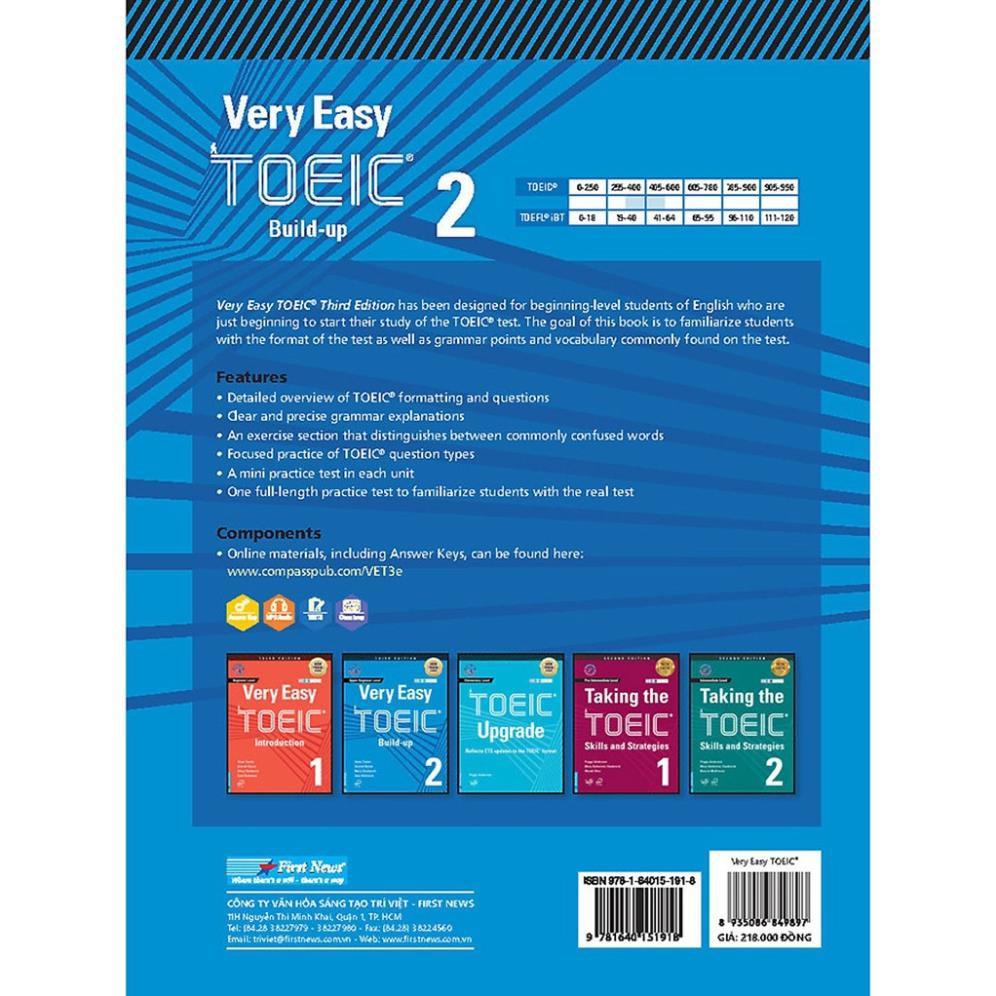 Bộ sách Luyện thi NEW TOEIC. Trình độ Sơ - Trung cấp