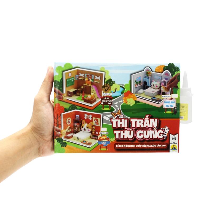 Đồ Chơi Mô Hình DIY Lớp Học Giáo Sư Phèn - Thế Giới Tí Hon CUTE-01