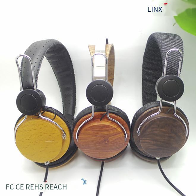 Ưu đãi đặc biệt cho người nước ngoài yêu thích tai nghe MP3 bằng gỗ phong cách cổ điển tai nghe âm thanh nổi bằng gỗ nguyên khối cổ điển