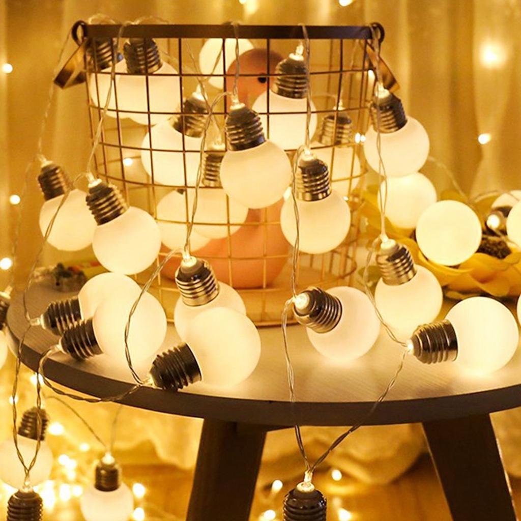 10 Led String Fairy Lights Bulb String Light For Outdoor Garden Garland