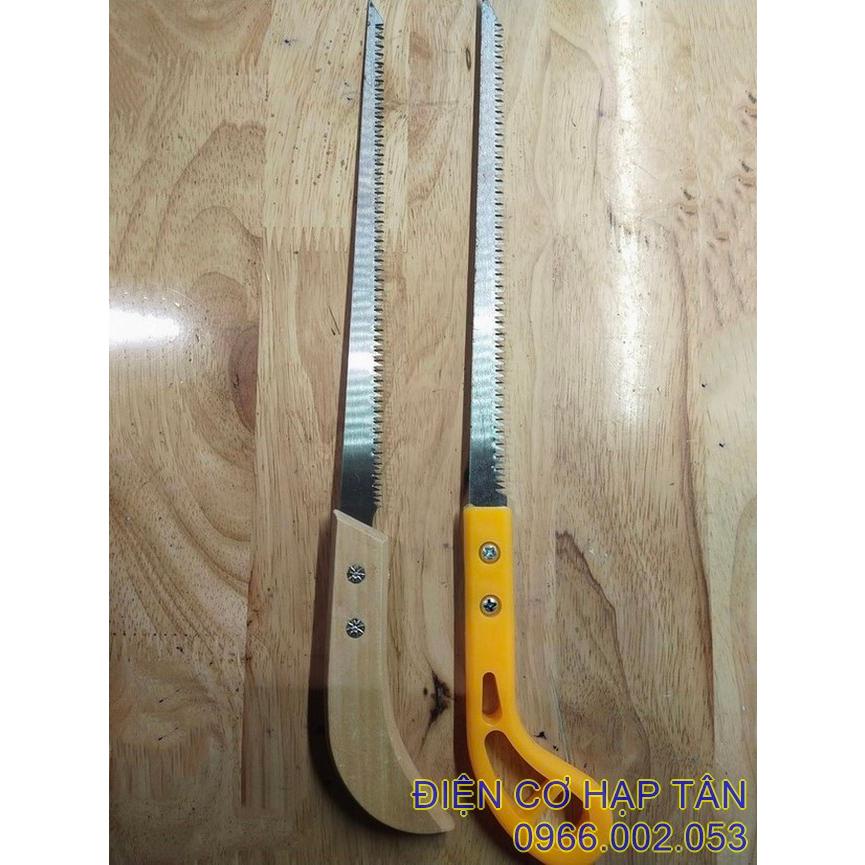 Cưa gỗ cầm tay cán nhựa vàng 225mm, CẮT CÂY MINI CẦM TAY Cưa thạch cao -