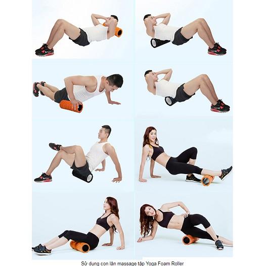 Con lăn massage tập Yoga foam roller