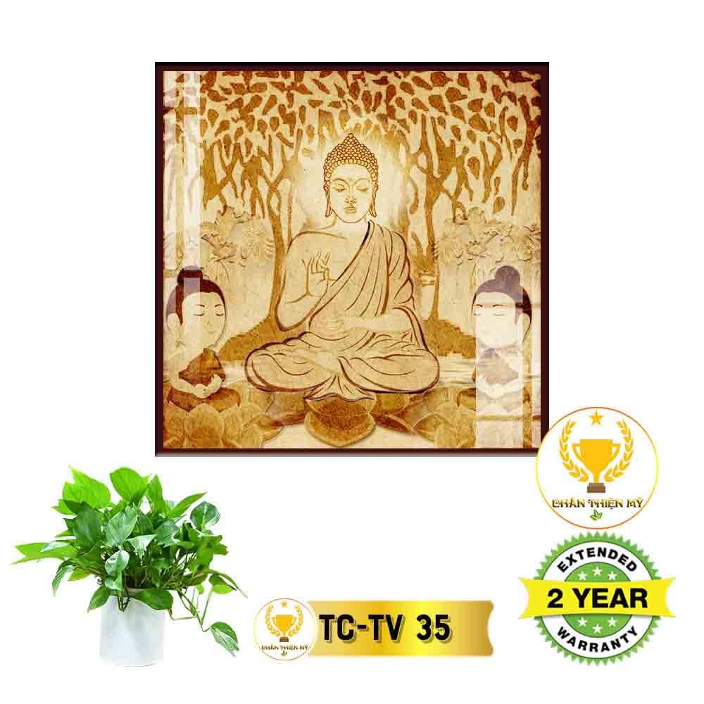 Tranh trúc chỉ in Vuông_TCV6
