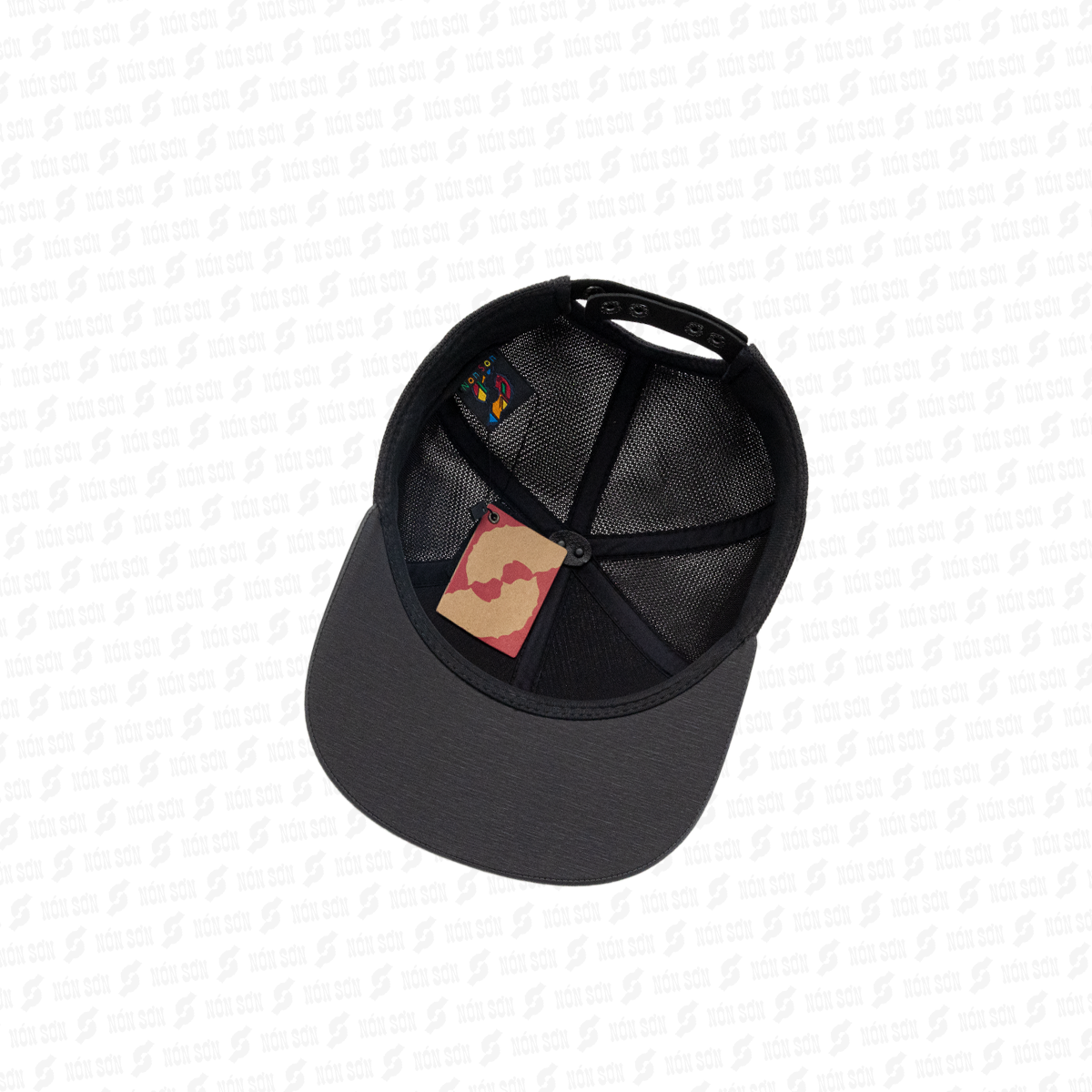 ƯU ĐÃI - Mũ snapback hiphop nam nữ NÓN SƠN chính hãng MC210BK-XH1HV
