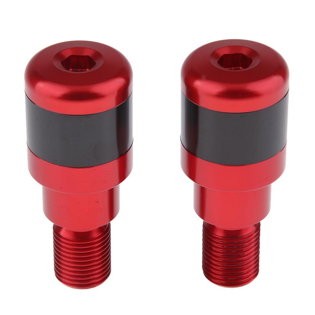CNC Handlebar Grip End Plugs Cap Slider For Yamaha MT-07 MT-09 MT-10 MT-125