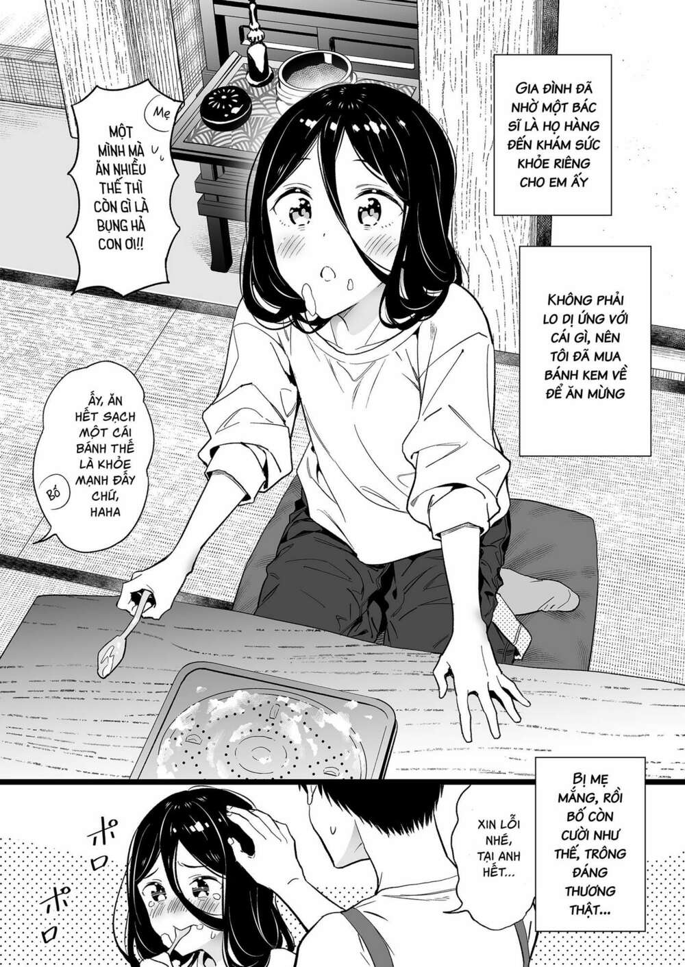 chuyện tôi chăm sóc cô gái không thân thích chapter 1 3