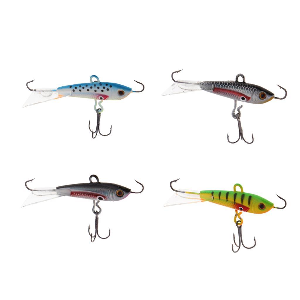 Outdoor Fishing Lure Hard Bait Decoy Jig Hook