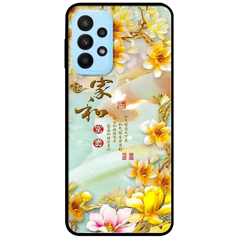 Ốp lưng dành cho Samsung A13 5G - Samsung A33 5G - Chữ Hoa Vàng