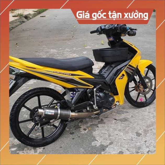 Tem rời exciter 2010 Crypton dán xe vàng 3 lớp ko bay màu