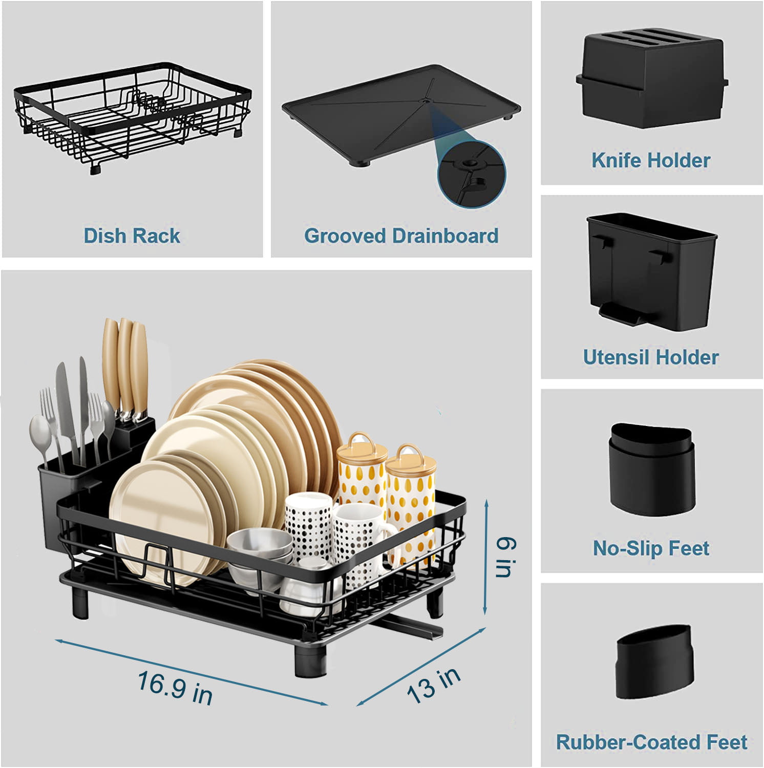 Kệ để ráo nước bồn rửa chén Drain Basket