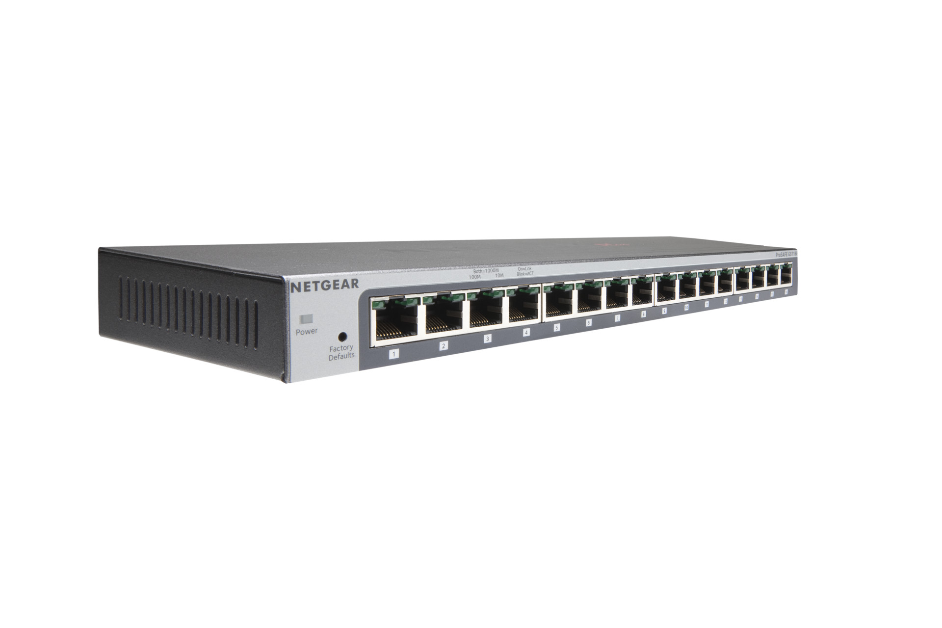 Bộ Chia Mạng Để Bàn 16 Cổng 10/100/1000M Gigabit Ethernet Smart Switch Netgear GS116E - Hàng Chính Hãng