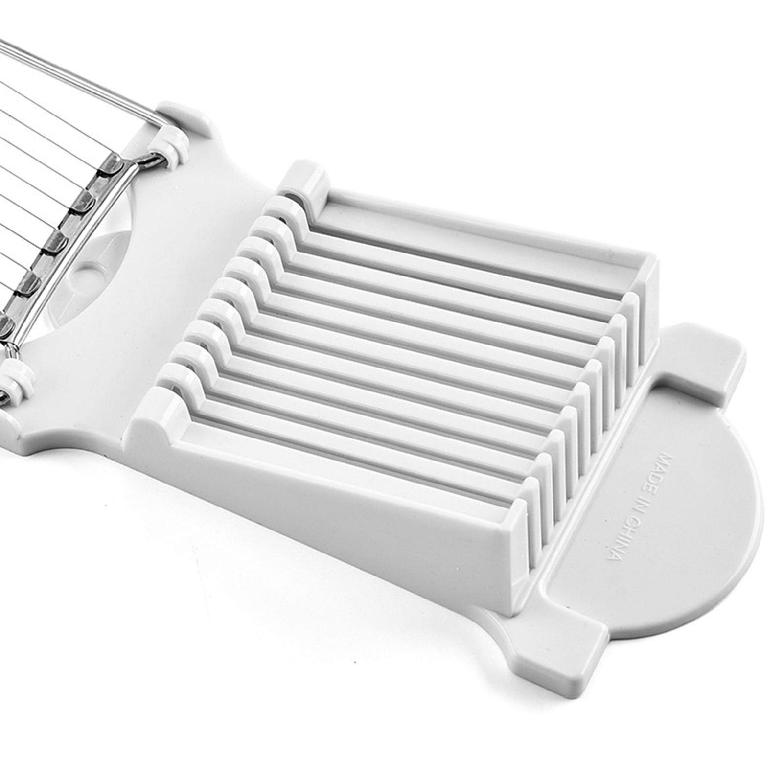 Luncheon Meat Slicer 304 Reinforced Stainless Steel Boiled Egg Fruit Soft Cheese Slicer Spam Cutter