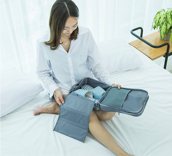 Túi Đựng Giày Cao Cấp, Túi Du Lịch Hàn Quốc, chống thấm ngăn mùi, xếp gọn đa năng trong vali túi Bag in Bag.
