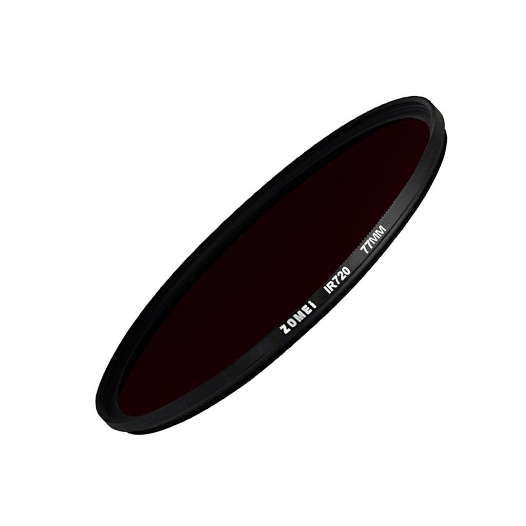 77mm Infrared IR Filter 720nm Pass for Camera Lens Special Effects