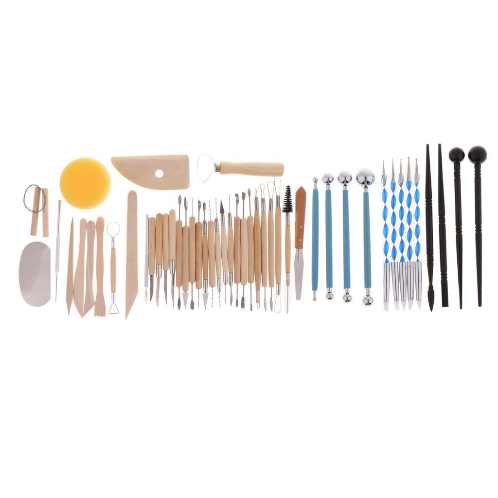 Ceramic Clay Pottery Sculpting Tools Set for Beginners Crafts
