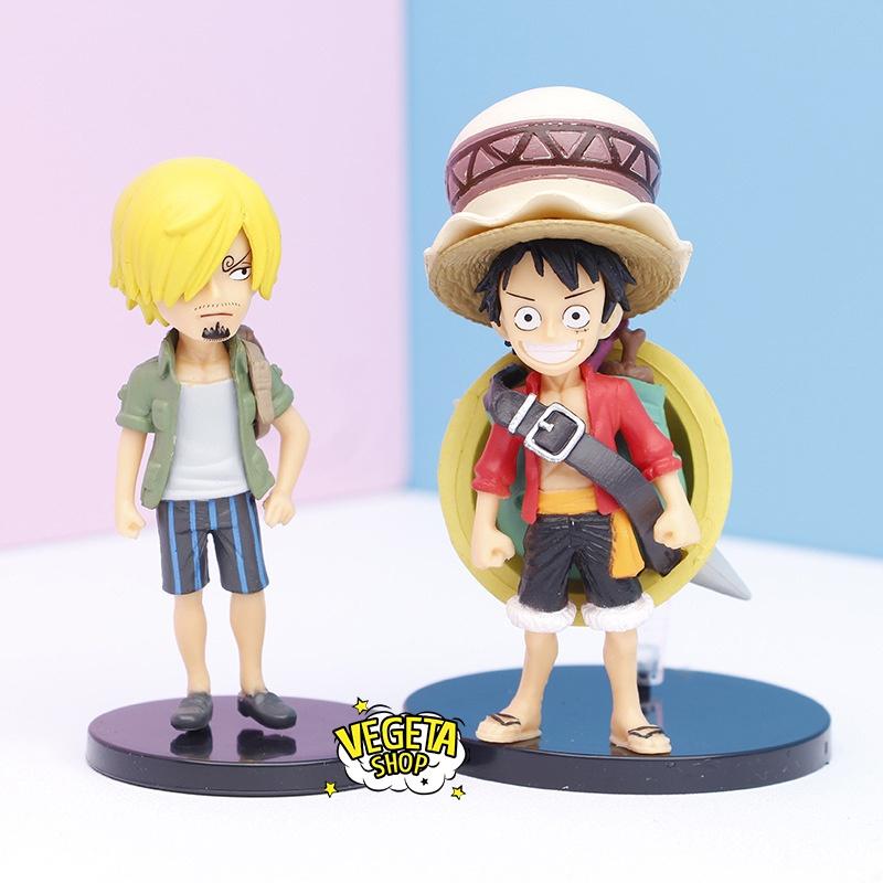 Mô hình One Piece Stampede - 8 nhân vật tự chọn Luffy Zoro Nami Robin Sanji Ace Sabo - Băng hải tặc mũ rơm - Cao 8,5cm