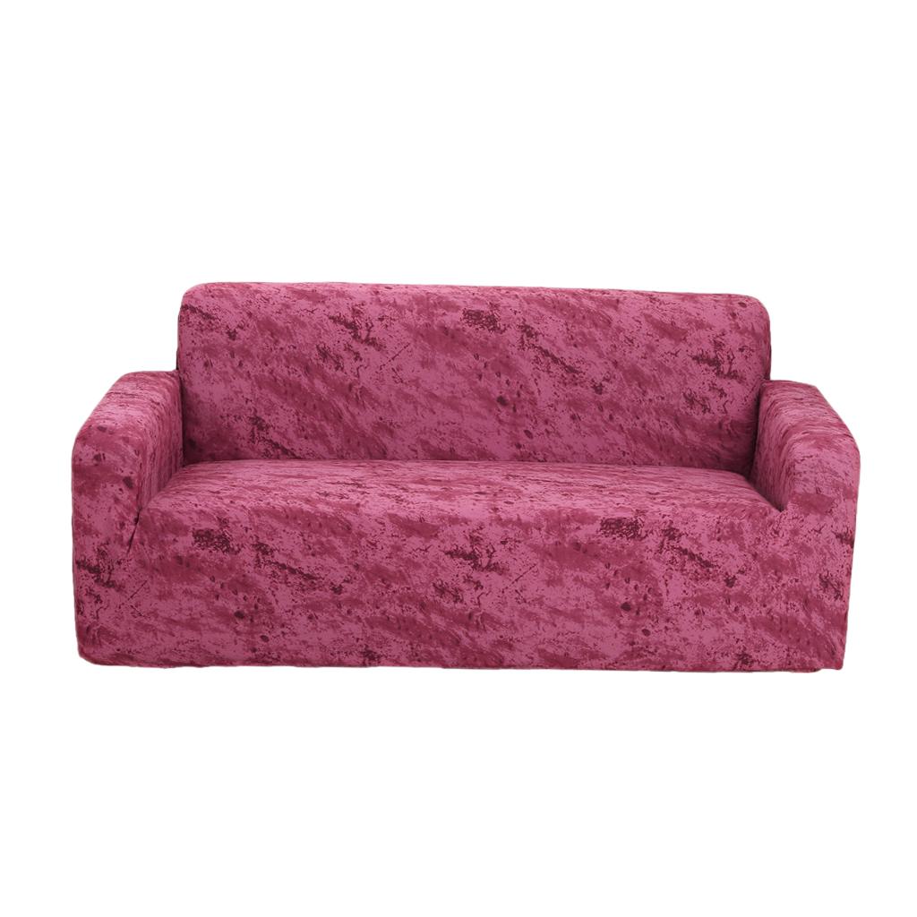 Comfortable Stretch Sofa Armchair Cover Settee Couch Furniture Protector Red