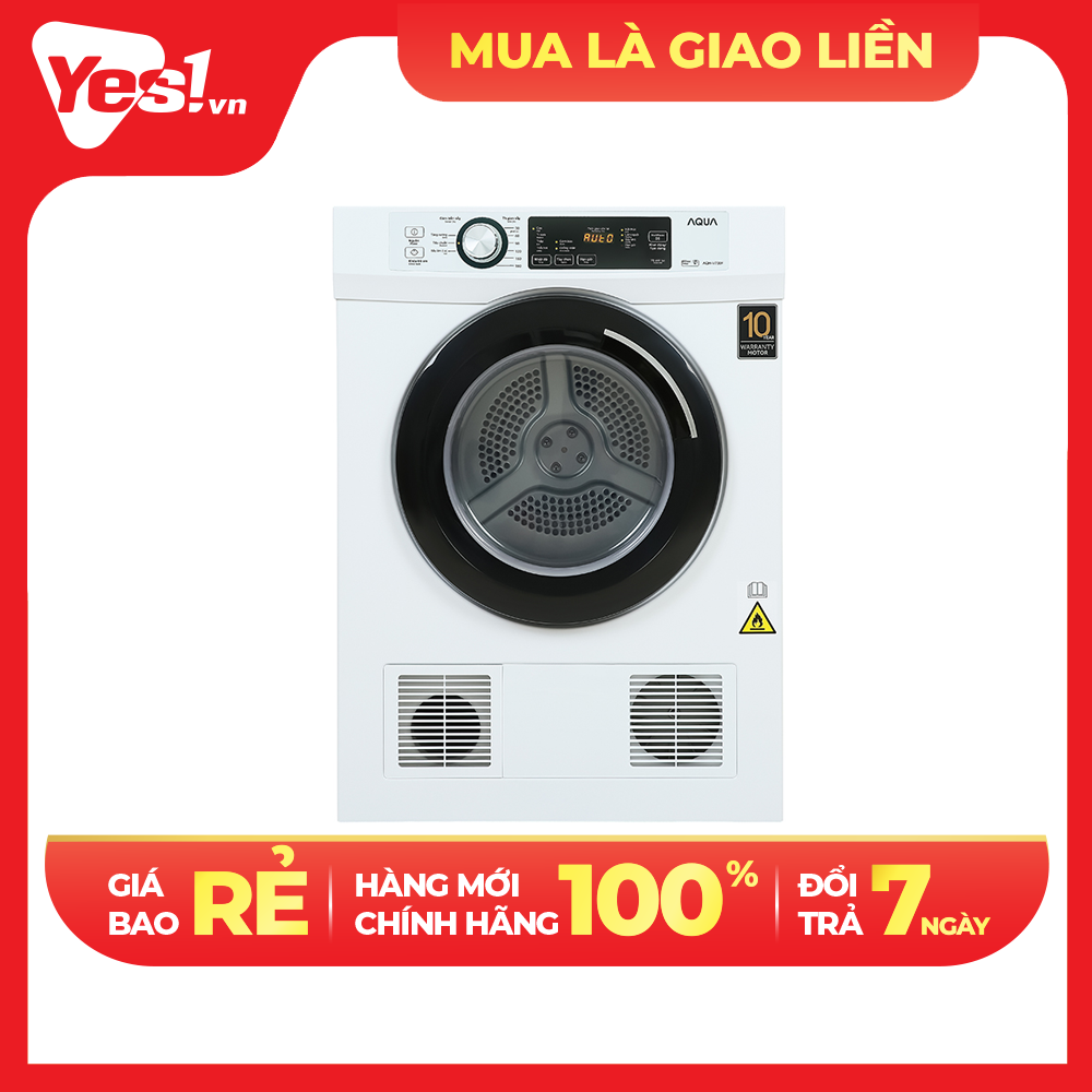 Hình ảnh Máy sấy thông hơi Aqua 7 Kg AQH-V700F.W - Hàng Chính Hãng - Chỉ Giao Hồ Chí Minh