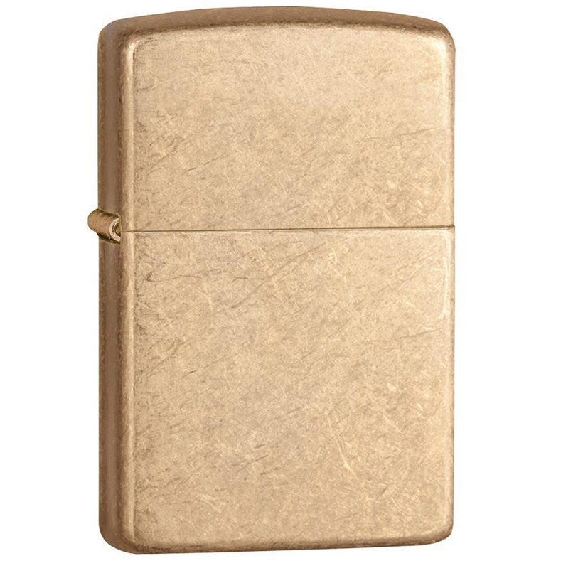 Bật lửa Zippo Tumbled Brass Armor 28496