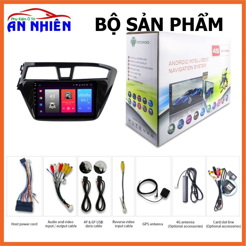 Màn Hình Android 9 inch Cho HYUNDAI I20 2014-2020 - Đầu DVD Chạy Android Kèm Mặt Dưỡng Giắc Zin Huyndai I20