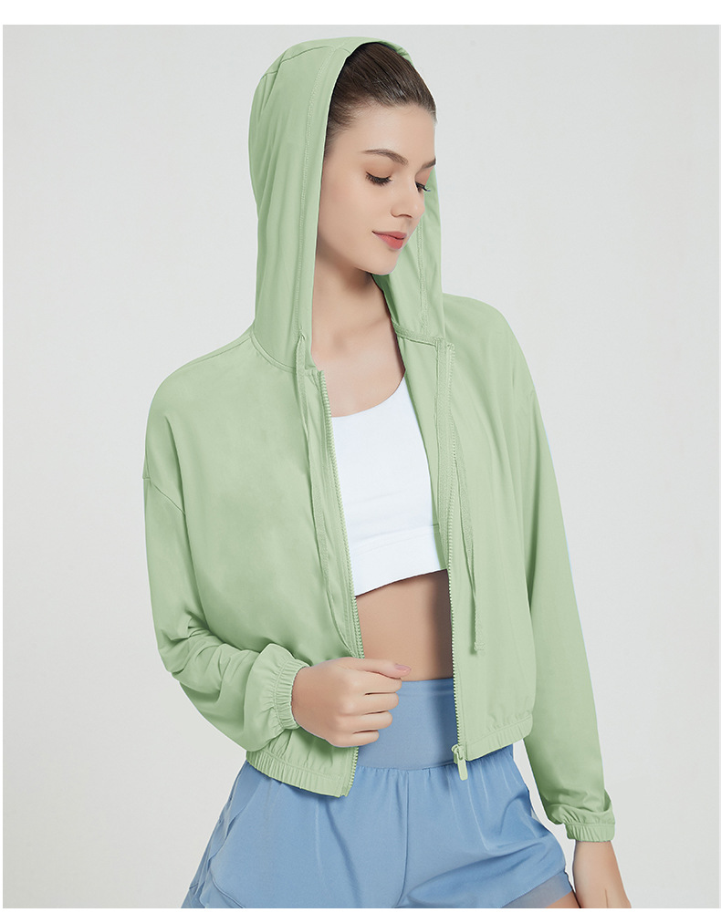 Áo khoác nữ vải lụa mỏng nhẹ mát lạnh đi nắng chống tia UV