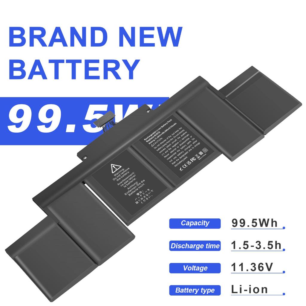 Pin A1618 Tương Thích Cho Macbook Pro Retina 15'' A1398 (Year Mid 2015) TEEEMO PC Hàng Nhập Khẩu New Seal
