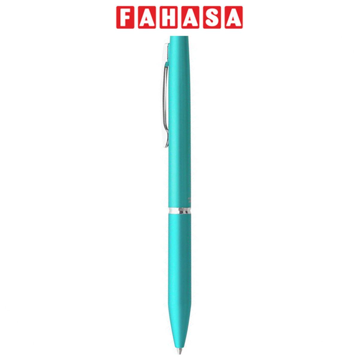 Bút Bi Ký Acro 1000 0.7 mm - Pilot BAC-1SF-MTL - Mực Đen - Thân Xanh Biển Kèm Hộp