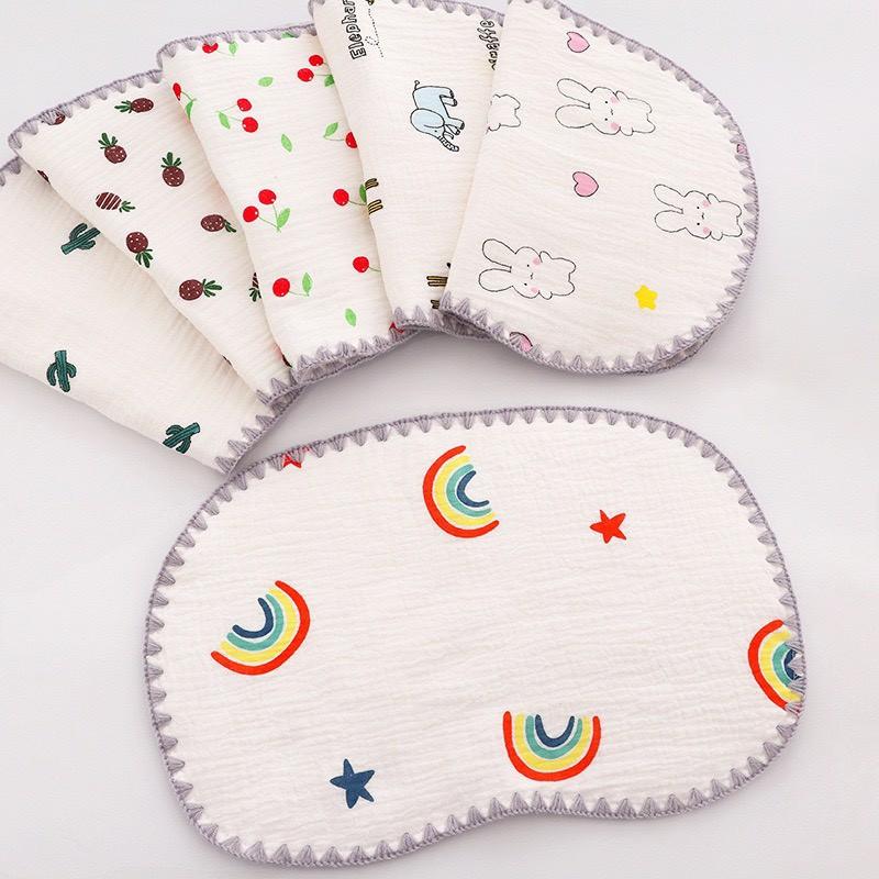 Gối xô sợi tre cho bé sơ sinh từ 0-12 tháng, mềm, an toàn cho bé