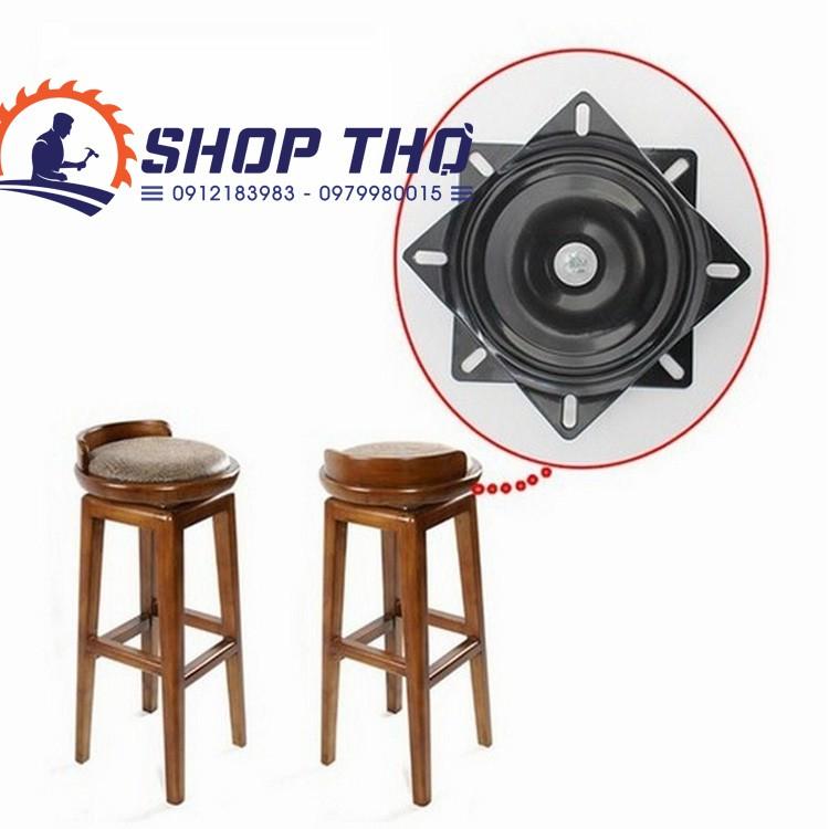 Mâm xoay cỡ 6 lắp ghế xoay, bàn xoay