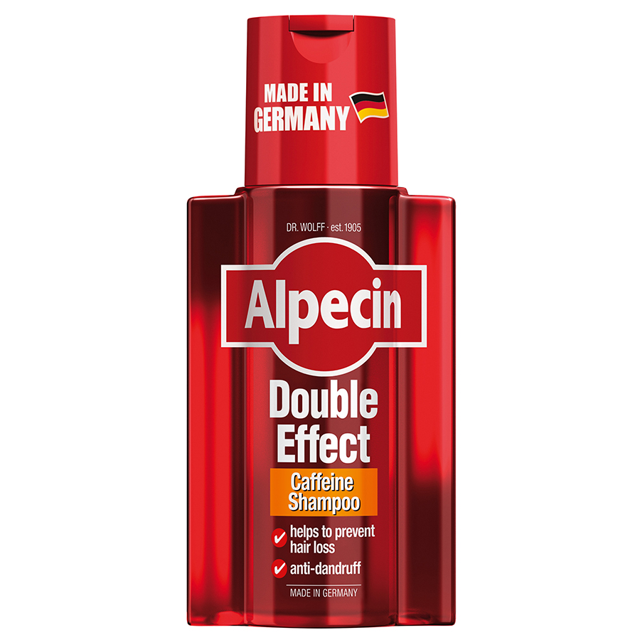 Dầu gội Alpecin Double Effect Caffeine – Trị gàu và ngăn rụng tóc, dành cho nam giới 200ml