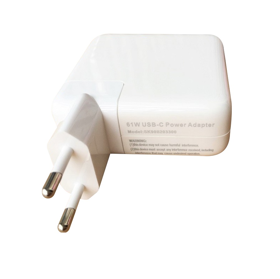 Adapter Dành Cho MacBook 61W Cổng USB-C Củ Sạc Nhanh iPhone, iPad Power Delivery PD