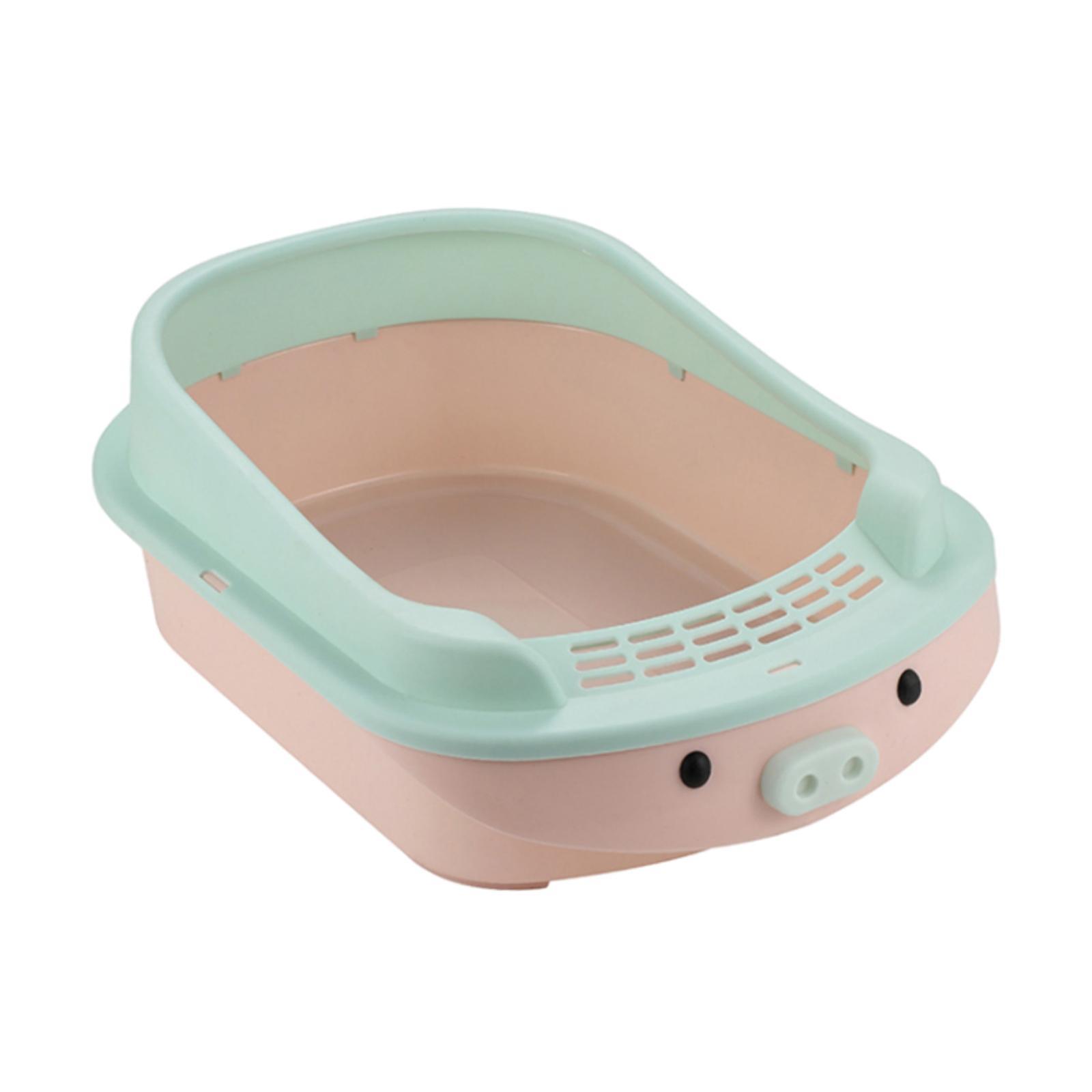 Cat Litter Box Anti Splashing Cat Litter Container Cat Litter Tray