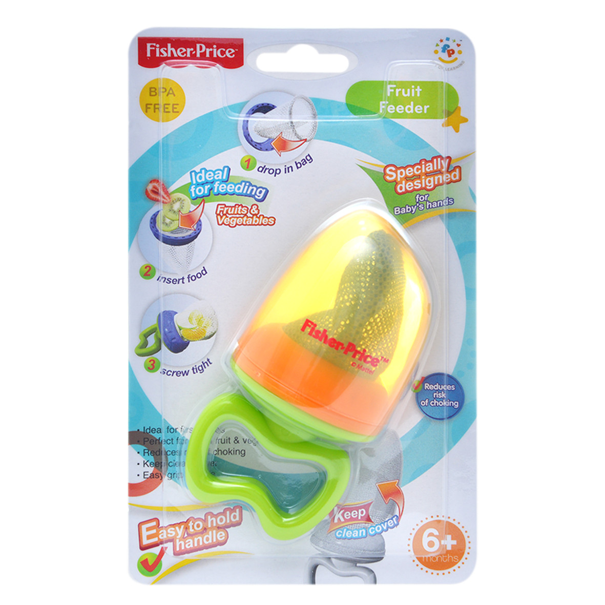 Túi ăn trái cây chống hóc lưới vải Fisher Price FP201245