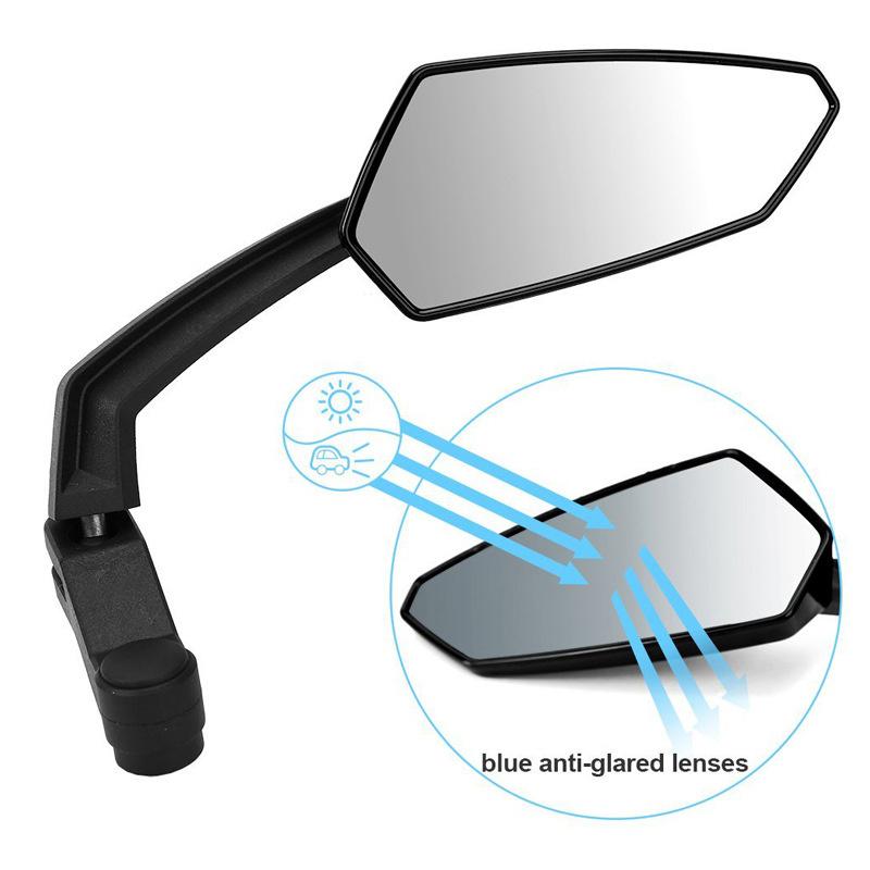 Gương Chiếu Hậu 8mm 10mm Có Thể Xoay Tiện Dụng Cho Xe Máy / Xe Đạp