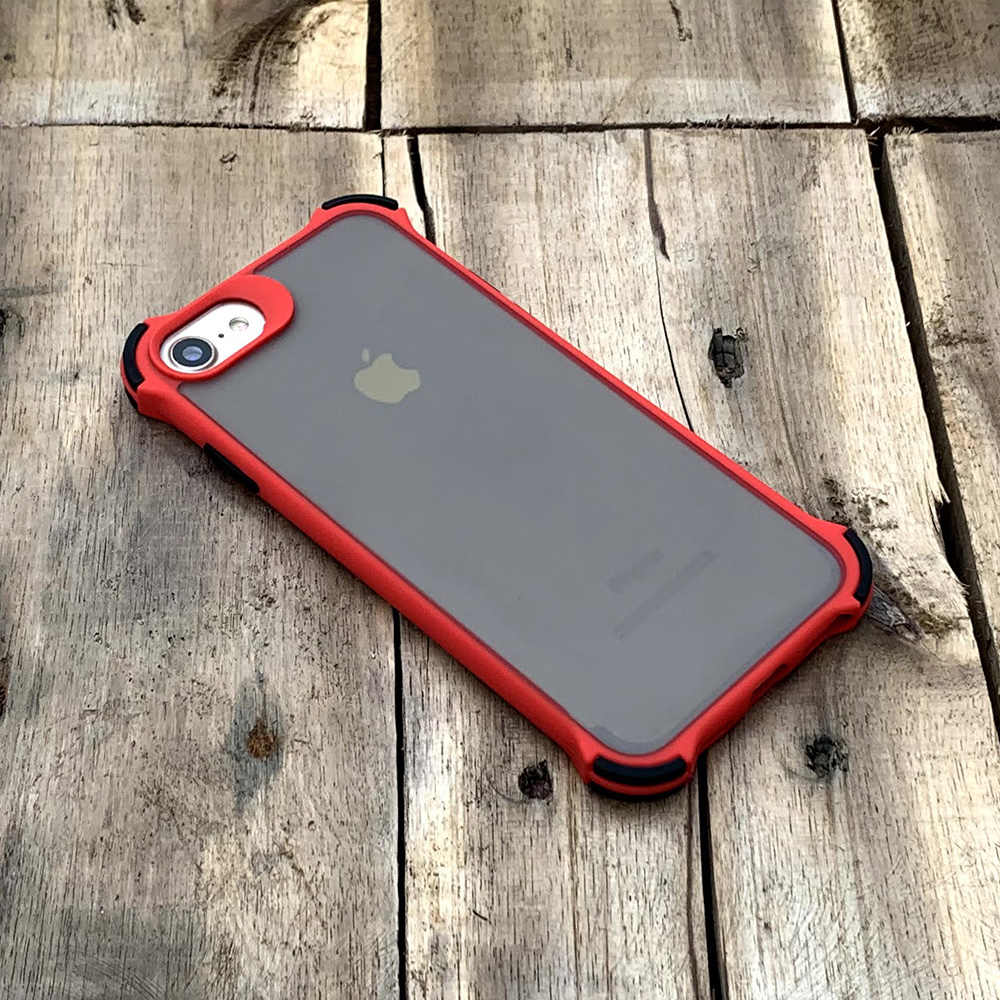 Ốp lưng chống sốc toàn phần màu đỏ dành cho iPhone 7 / 8