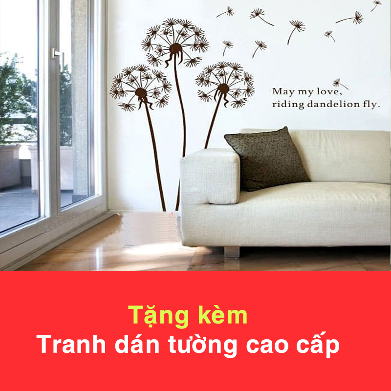 Đồng Hồ Trang Trí DC555 (Tặng Tranh Dán Tường)