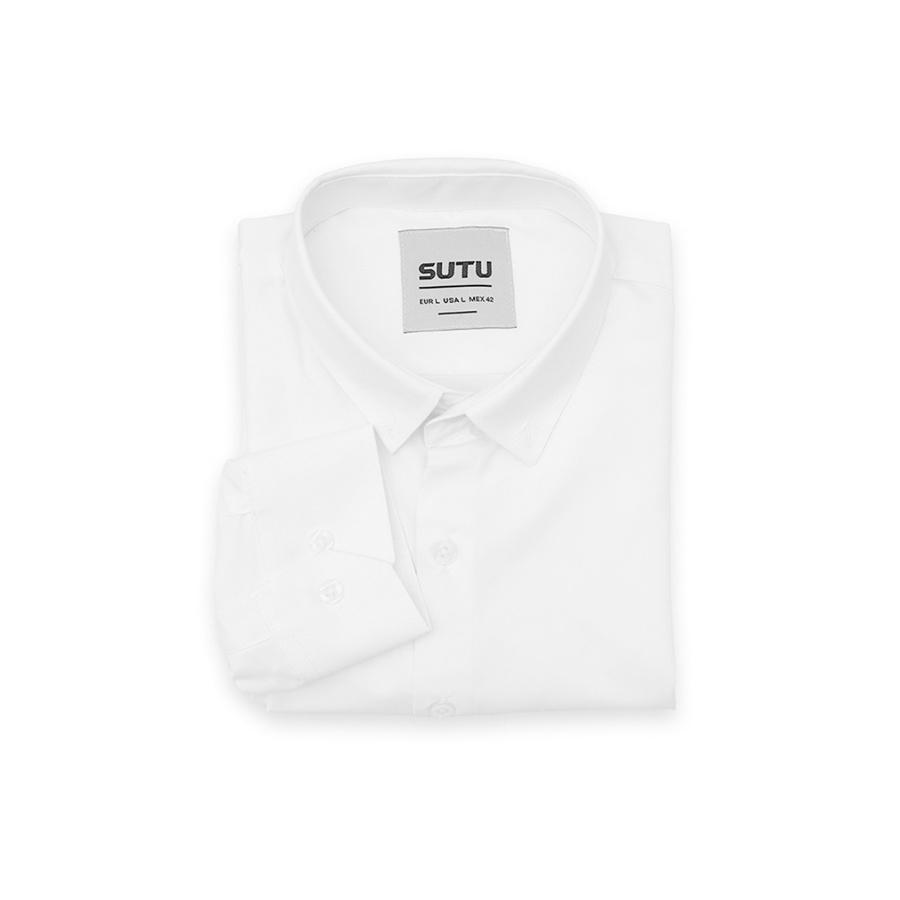Áo Sơ Mi Nam Tay Dài Công Sở Dáng Ôm Form slimfit Có Cổ SUTU Basic Trơn Dễ Phối Chống Nhăn Cực Tốt | A0CTRS