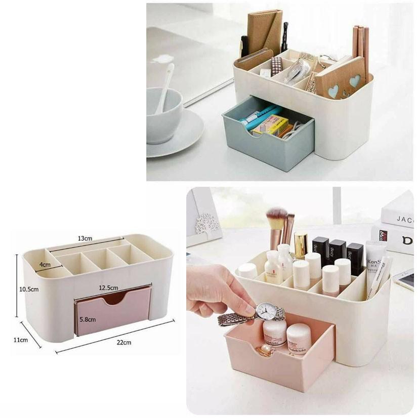 Kệ mỹ phẩm nhựa siêu xinh rộng 22cm