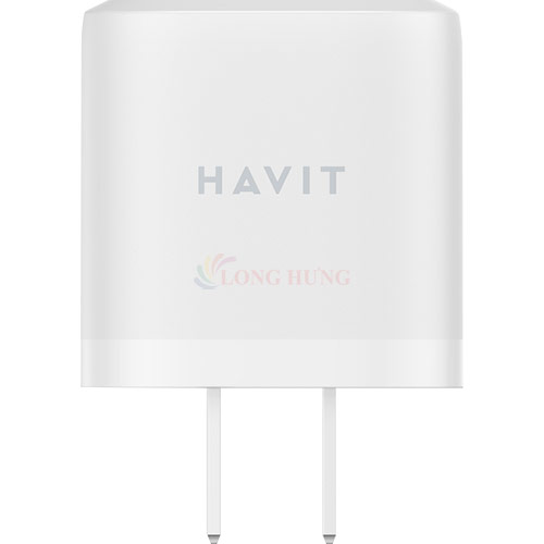 Cốc sạc Havit 1USB 1Type-C 20W PD UC166 - Hàng chính hãng